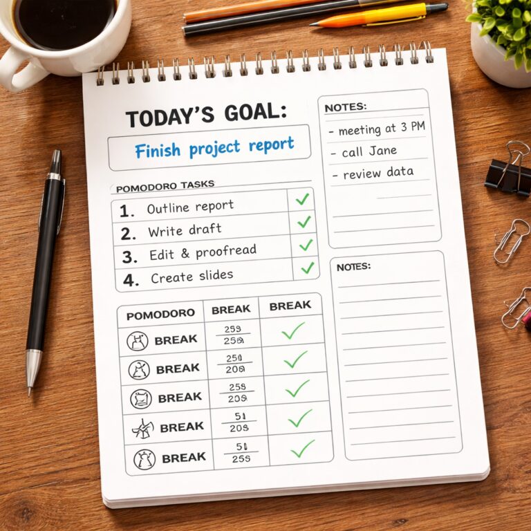 How to Create an Effective Productivity Planner Template for Better ...