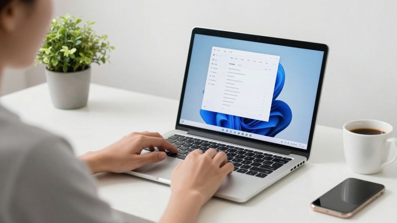 Windows 11 Focus Sessions productivity on a laptop.