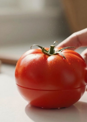 Person setting a Pomodoro timer for focus.