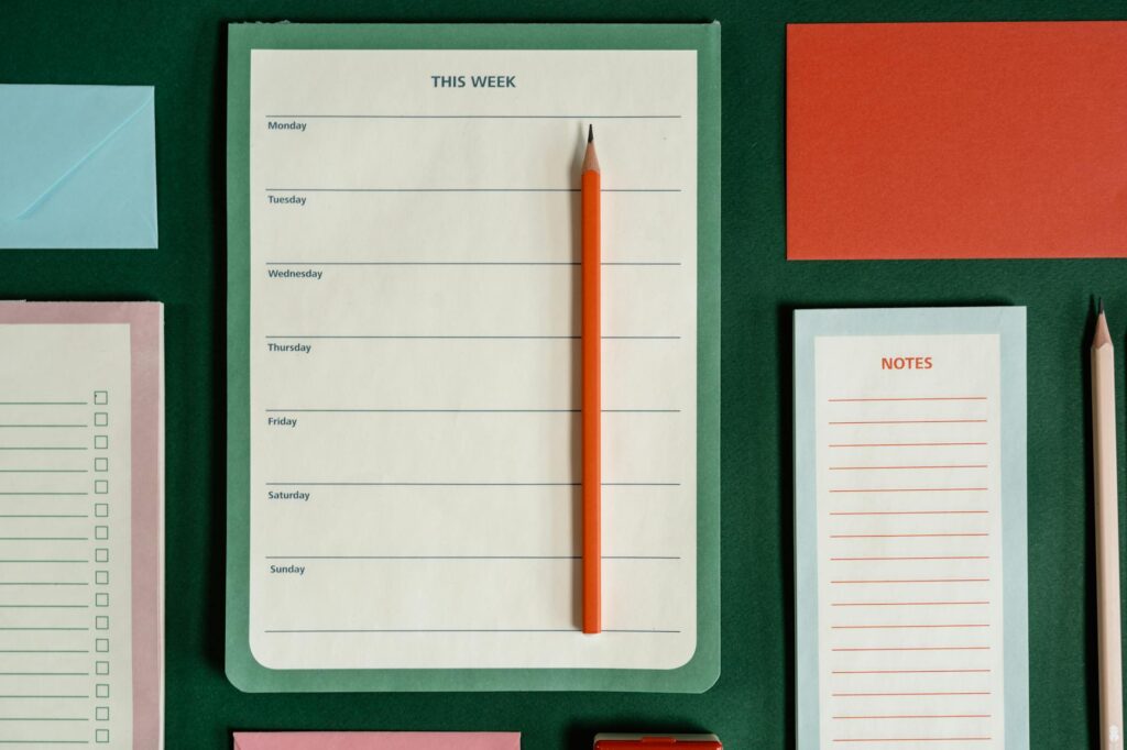 What is daily agenda planners?