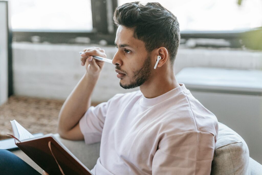 What is focus-enhancing music playlists?