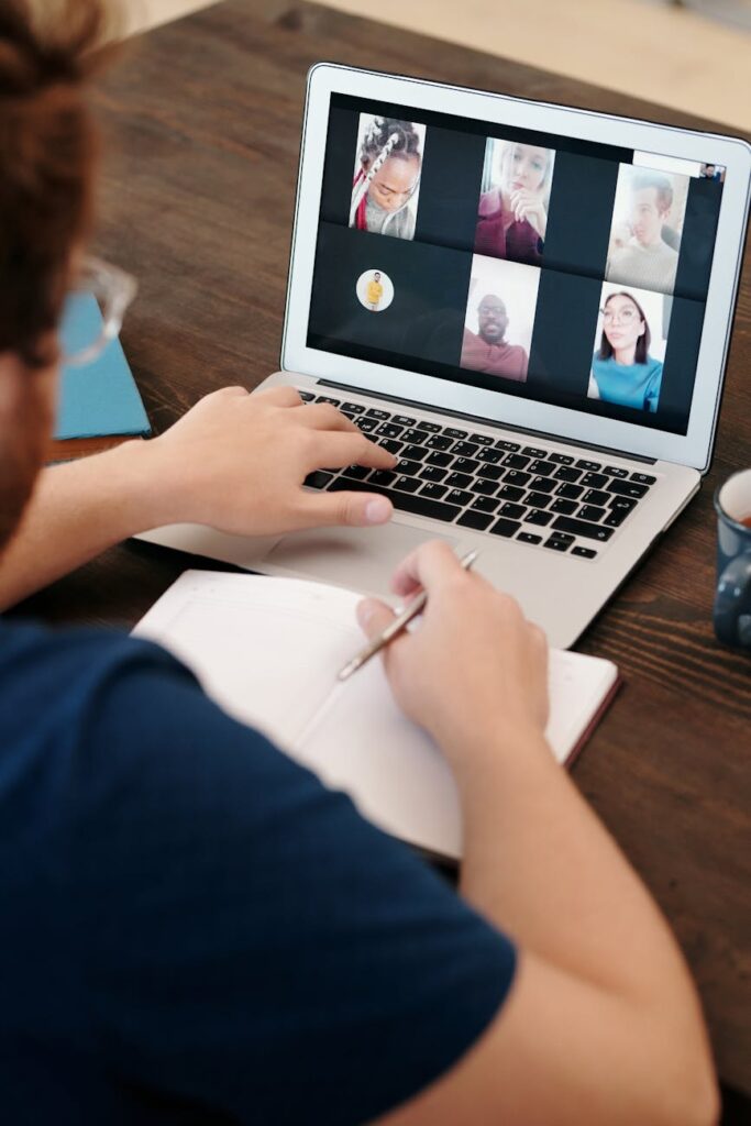 What is virtual meeting etiquette?