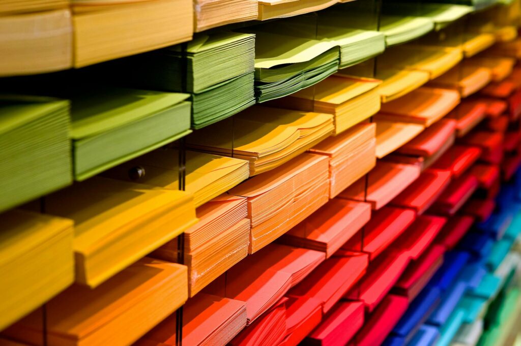 What is visual organization methods?